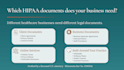 draft hipaa legal documents as a licensed attorney