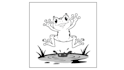 draw funny black and white cartoons