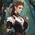 draw your fantasy character, rpg character or portrait