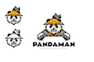 make villain panda esport logo