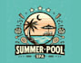 make high quality summer pool spa logo with express delivery