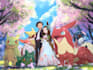 draw pokemon team with you as trainer in outstanding quality