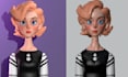 do cute 3d character for animation, games and 3d printing