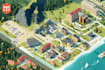 design a custom vector map illustration