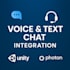 add text and voice chat in your unity game