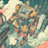 draw sci fi , cyberpunk , mecha, fantasy character design