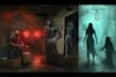 do sci fi horror and fantasy scene concept art illustrations