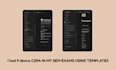 create notion study template