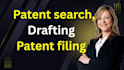 do patent search, patent drafting and patent filing