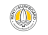 design luxury surfing board logo