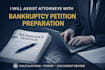 prepare bankruptcy petitions for individuals and attorneys