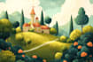 draw digital illustration, portrait, digital painting and