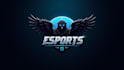 do black angel esport mascot logo design