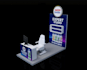 design 3d exhibition stall, 3d booth, 3d stand, 3d kiosk