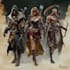design concept art , fantasy character and illustration