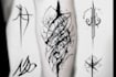 not design an average calligraphy tattoo
