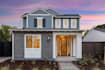 real estate photo editing with hdr blending, day to night
