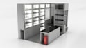design 3d cabinets, kitchen, wardrobe and convert PDF, jpg to dwg, dxf and cnc