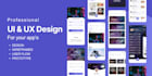design a modern and responsive UI UX for your website or mobile app using figma