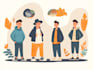 design flat vector illustrations