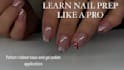 teach you how to apply gel polish and rubber base at home