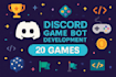 do a discord bot that can play different games with user