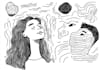 draw line art minimalist doodle illustrations