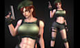 make a 3d low poly character in ps1 ps2 style