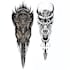 create a profesional tribal tattoo design