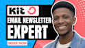 design convertkit newsletter template kit landing page setup kit email sequence