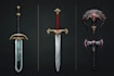 design unique weapons illustrations