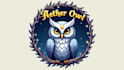 design an awesome aether owl mascot logo with express delivery