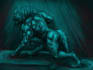 draw dark art style illustration