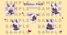 draw custom sticker pack for you