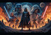 create star wars and sci fi illustration