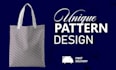 create pattern design, textile design, with repeat pattern