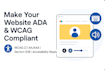 do ada compliance wcag accessibility compliant shopify ada website accessibility