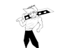 create cartoony illustrations for you