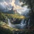 draw amazing environment concept art and fantasy landscape