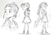 draw sketches with your character