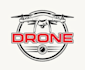 do professional modern drone logo
