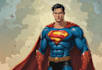make a superhero character art