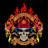 create your creative firefighter logo