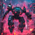 draw mecha robot character sheet design