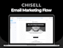 create mailchimp email designs and automated flows