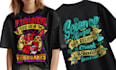do creative typography and custom graphic t shirt design