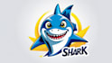 do creative shark mascot logo in 1 day