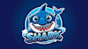 do creative shark mascot logo in 1 day