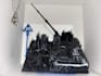 printing the pieces with the 3d printer and designing them
