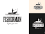 design awesome fisherman logo